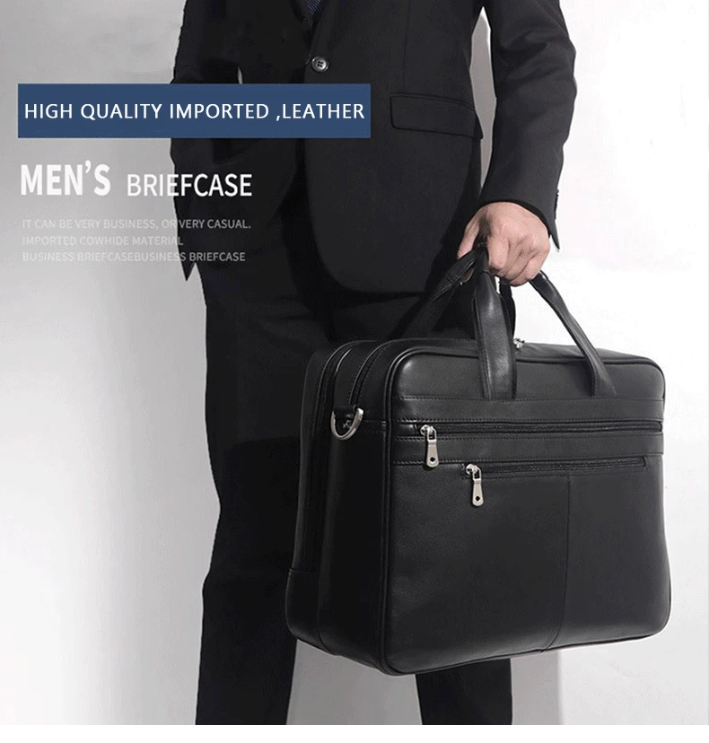 Мужская сумка-мессенджер из натуральной кожи, деловая сумка, мужская сумка через плечо из натуральной кожи, брендовая сумка, большая емкость