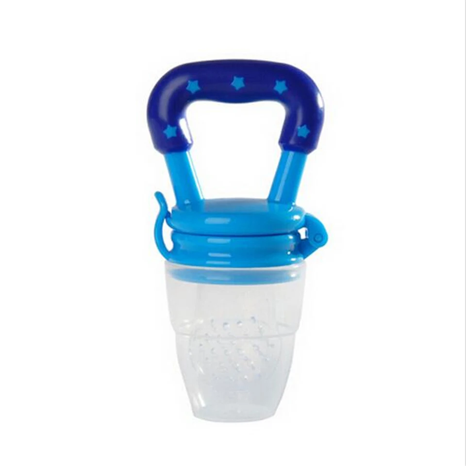 Baby Nipple Safe & Health Portable Soother Fresh Food Feeding Pacifier for 4-9 M Baby