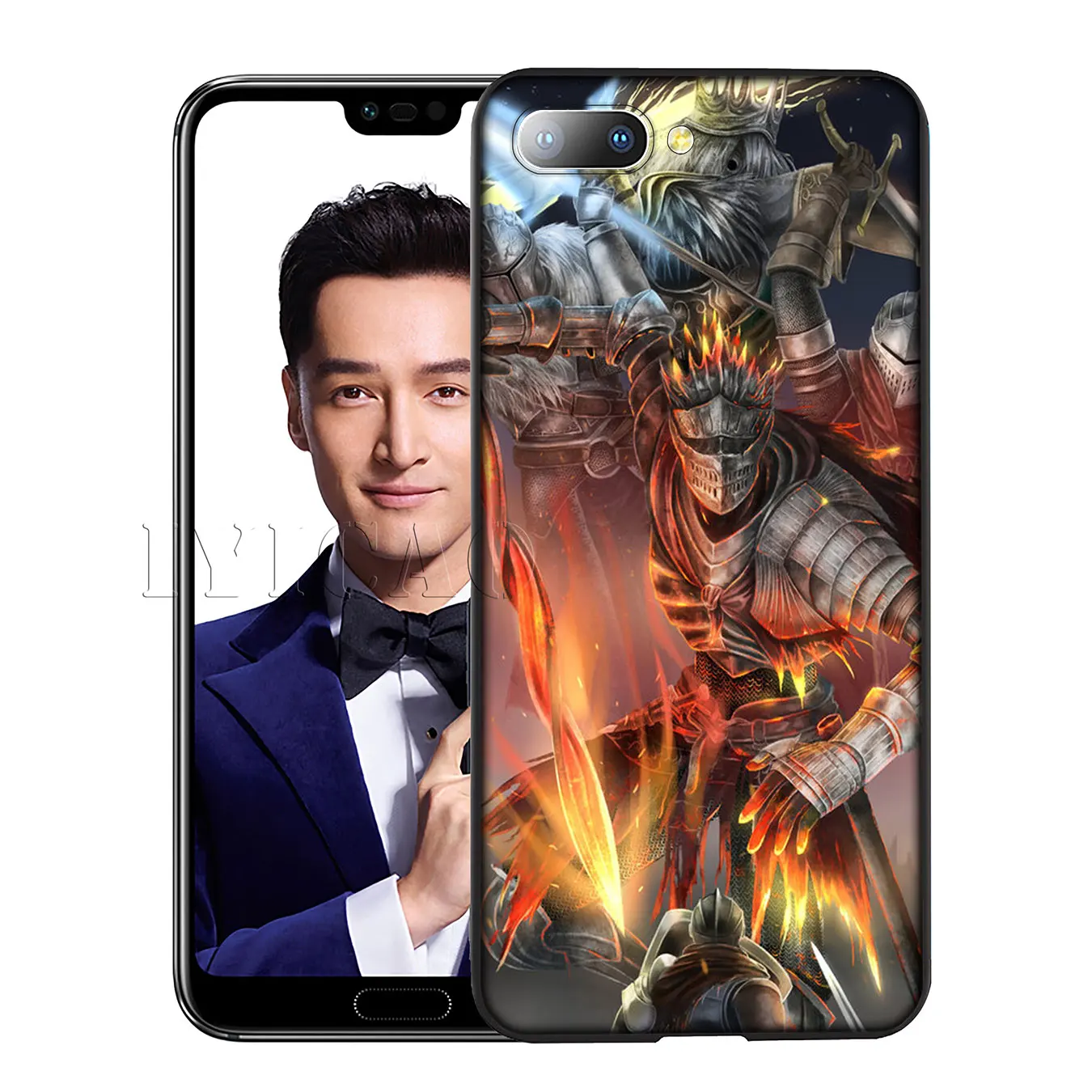 Мягкий силиконовый чехол IYICAO dark souls для Huawei Y7 Y6 Prime Y9 2018 Honor 8C 8X 8 9 10 Lite 6A 7C 7X 7A
