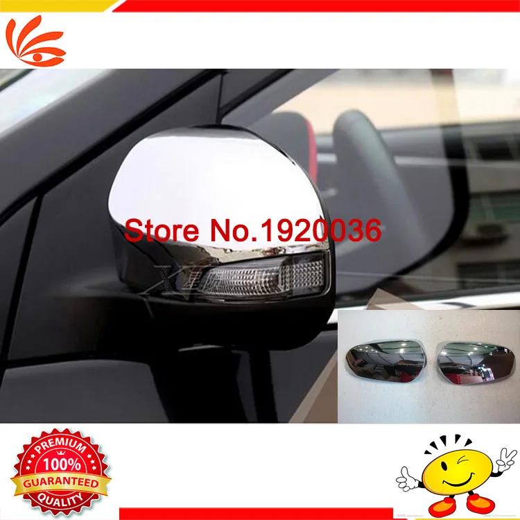 

Car styling ABS Chrome Rear View Mirror Decoration Trim for Toyota COROLLA 2014 2PCS Side Mirror Cover Trim car accessories