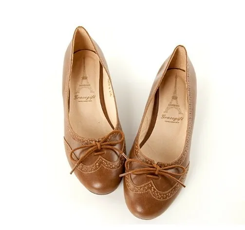 Kvoll/женские тонкие туфли ручной работы на квадратном каблуке с бантом; удобная повседневная обувь из натуральной кожи на плоской подошве с круглым носком