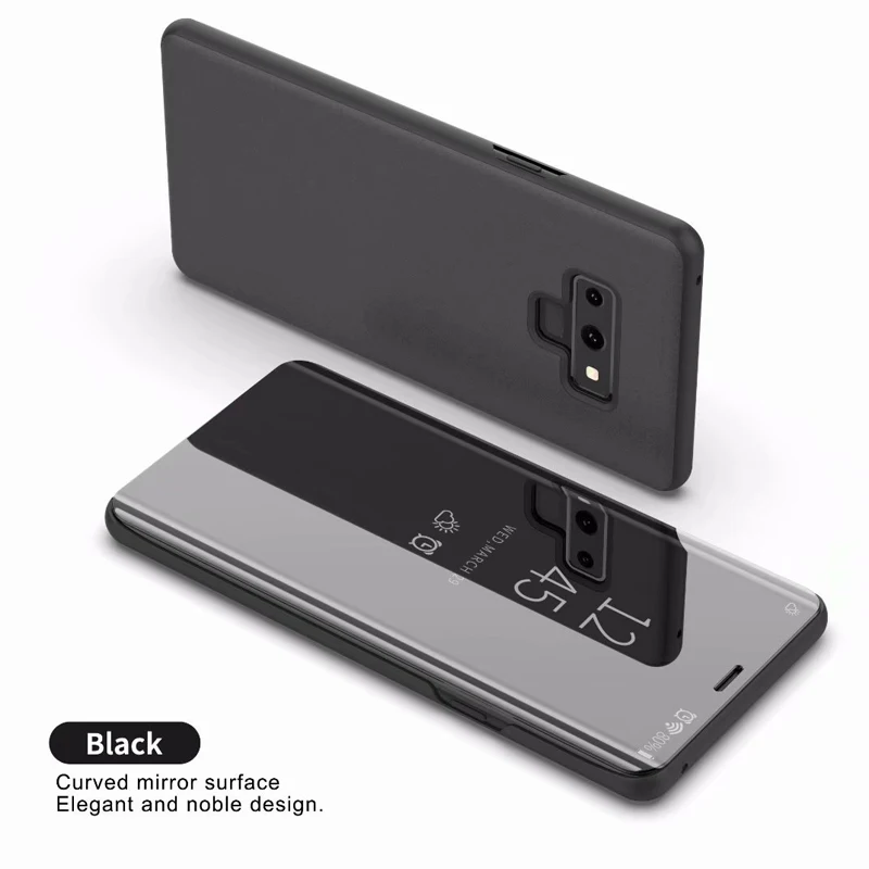 360 Smart Mirror Flip Case for Samsung Galaxy Smartphones