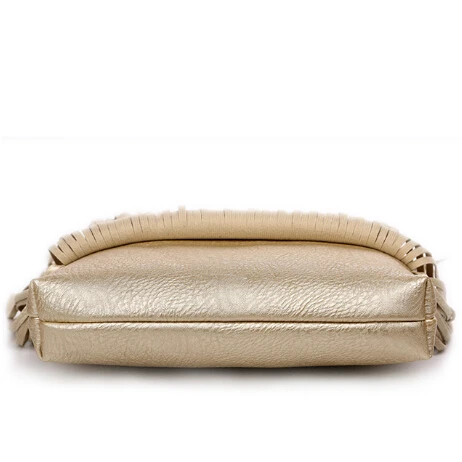 Женская сумка мессенджер с золотыми кисточма 2018|ladies bags|pu bagfashion shoulder bags |
