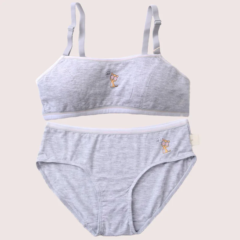 Puberty Young Girl Training Bras Student Sport vest style