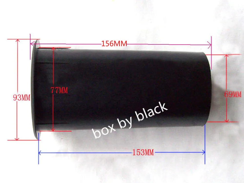 

77x156mm Speaker Port Tube Bass Reflex Tube 6''-12'' Loudspeaker Woofer Vent 1PC