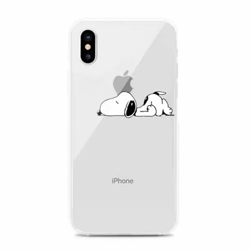 

NiceKing Personality Creative TPU Case For iPhone 6 7 8 6S Plus Case Super Clear Crystal Silicone Cover Case For iPhone X 6 7 8