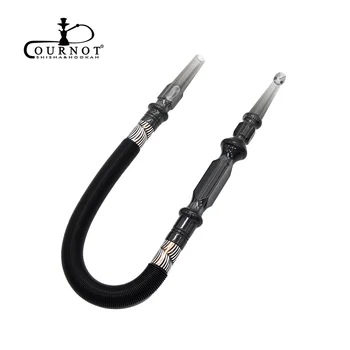 

COURNOT Plastic Hookah Hose Acrylic Stem Handle Portable Flexible Shisha Hose Length 65cm-180cm Chicha Nargile Accessories