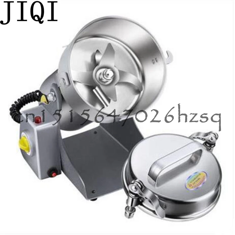 

JIQI 3000W Martensitic stainless steel grinder Household Electric grain mill machine ultrafine grinding machine Powder maker