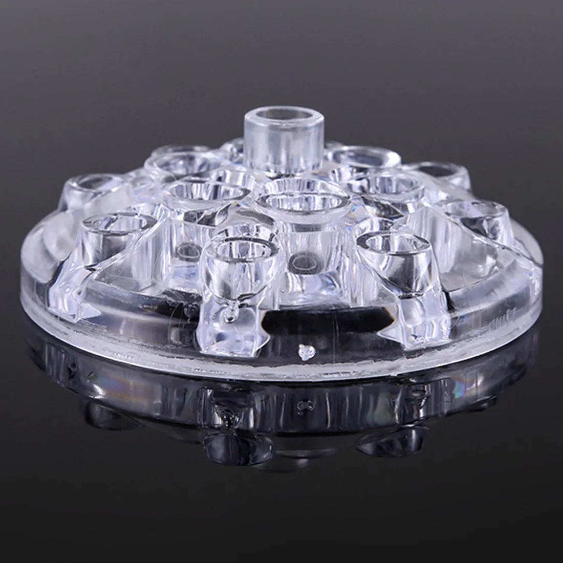 Горячая 15 отверстий Акриловые чернила татуировки круглая чашка Перманентная Татуировка пигментная жидкость контейнер для хранения колпачки-держатели подставка блюдо