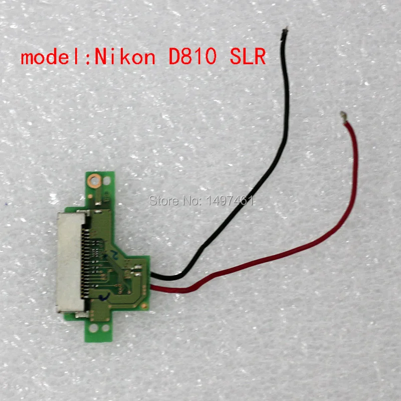 Батарея сцепление Интерфейс данных доска PCB/Мощность Запчасти для клавиатуры для модели: Nikon D810 SLR