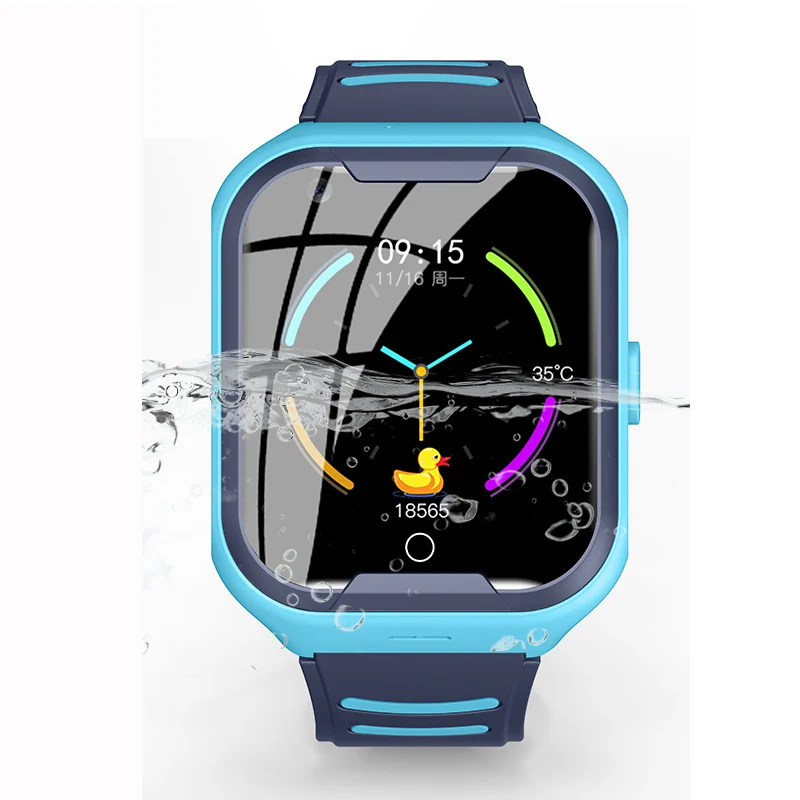 Whatsapp Line 4G AI WIFI Kids Watch GPS+LBS Precise Position SOS Call Video Chat Smart Watch Girl Child Boy Gift