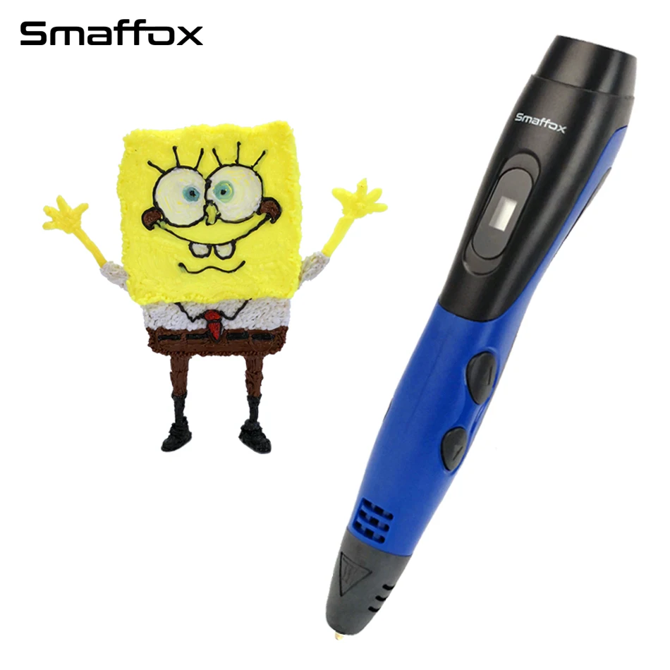 SMAFFOX 3D Ручка SMA 04 200 м ABS нити печать ручки с oled дисплей Четыре цвета малыш рисунок