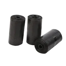 20 рулонов черные мешки для уборки за домашними животными для собак, кошек, щенков, отходов, забрать чистую сумку 669