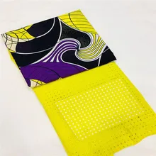 Beautifical африканская кружевная ткань Швейцарский хлопок сухая вощеная ткань java высокое качество швейцарский кружевной материал для платья 3+ 2,5 ярд XM03