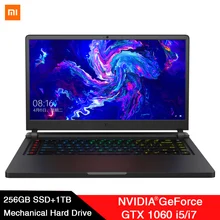 الأصلي شياو mi mi Ga mi ng كمبيوتر محمول 15.6 بوصة إنتل كور i7 ستة النواة 16 جيجابايت/i5 رباعية النواة 8 جيجابايت SSD 256 جرام + 1 تيرا بايت ويندوز 10 WiFi BT 4.1 قطع...(China)