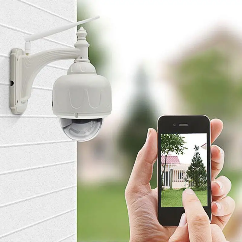 

Outdoor surveillance camera IP66 waterproof level wifi smart CCTV camera mobile phone remote real-time monitor shaking machine