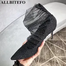 ALLBITEFO 2019 new fashion sexy lace women high heel shoes Spring Summer girls high heels shoes woman party wedding shoes black ALLBITEFO 2019 new fashion sexy lace women high heel shoes Spring Summer girls high heels shoes woman party wedding shoes black