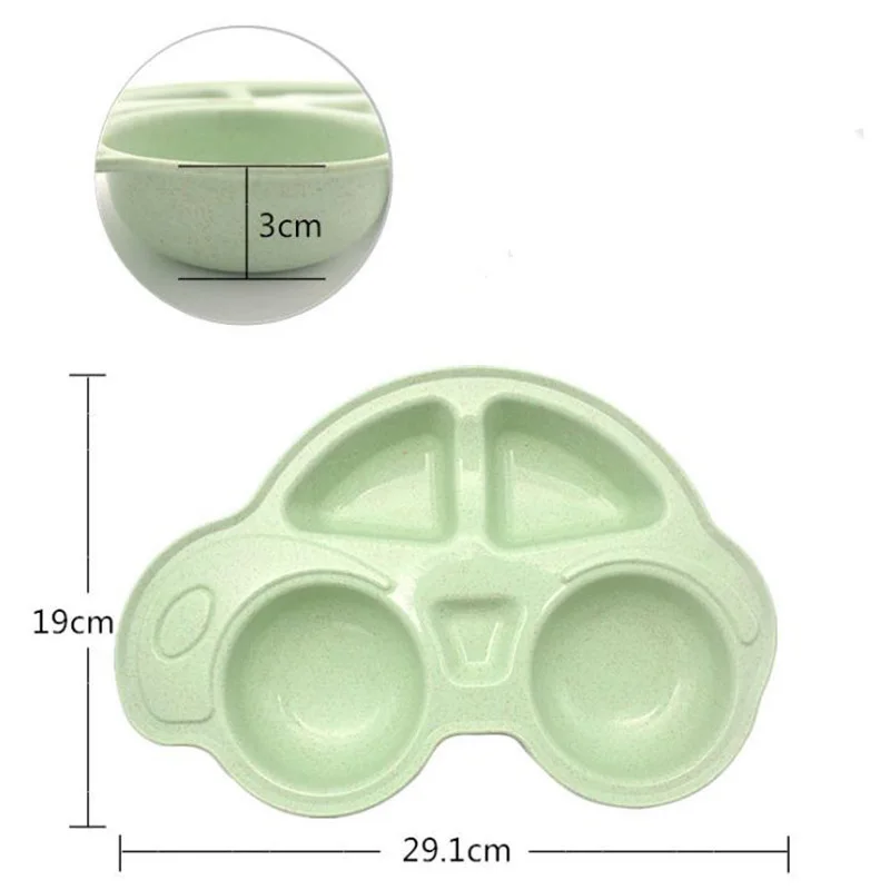 Cartoon Car Baby Bamboo Plate Baby Feeding Dinnerware Wheat Straw Tableware for Baby Kids Dishes ECO-friendly Children Plates Cartoon Car Baby Bamboo Plate Baby Feeding Dinnerware Wheat Straw Tableware for Baby Kids Dishes ECO-friendly Children Plates