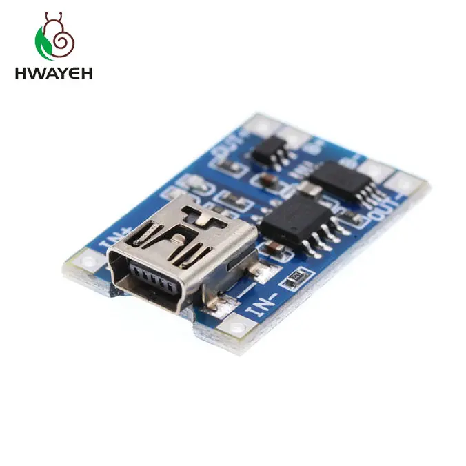 Зарядная плата для литиевых батарей 5 шт. MINI USB 1 А модуль зарядного устройства с