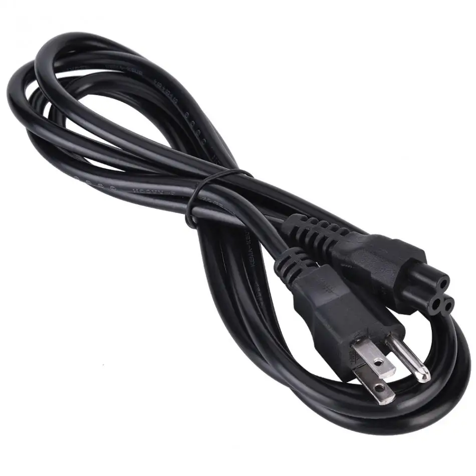 1.8 Meter 3 Pin US Male Plug Power Cord Cable For Air Conditioner