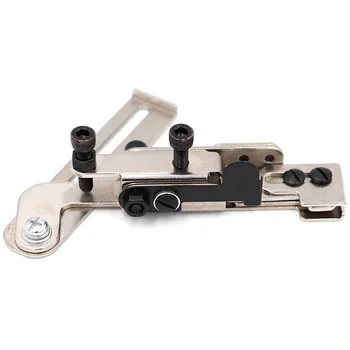 

Industrial sewing machine Flat car synchronous car zipper assister Fixed sill line zipper gauge Thick material thin material