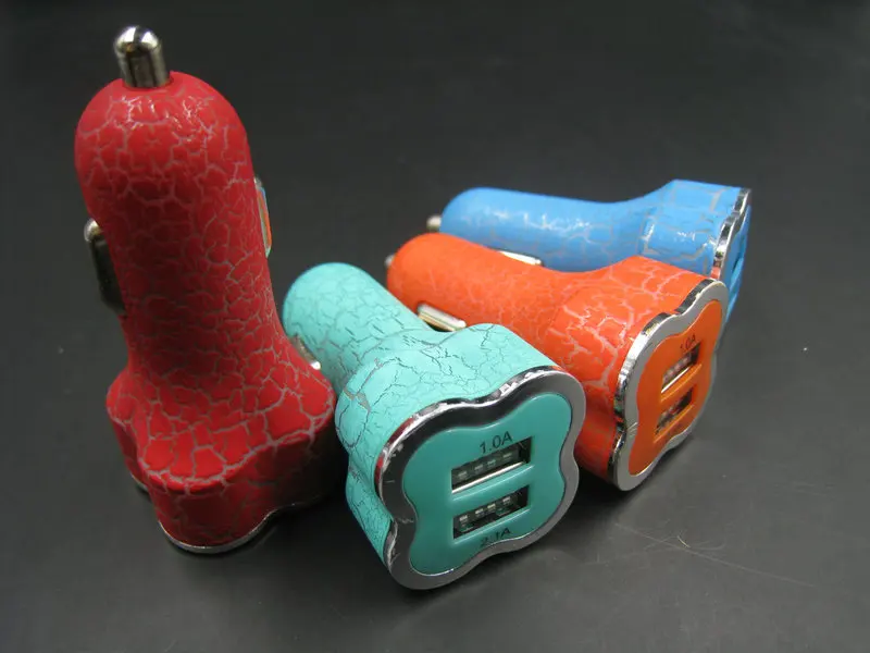 The plum blossom Crack car charger_0097