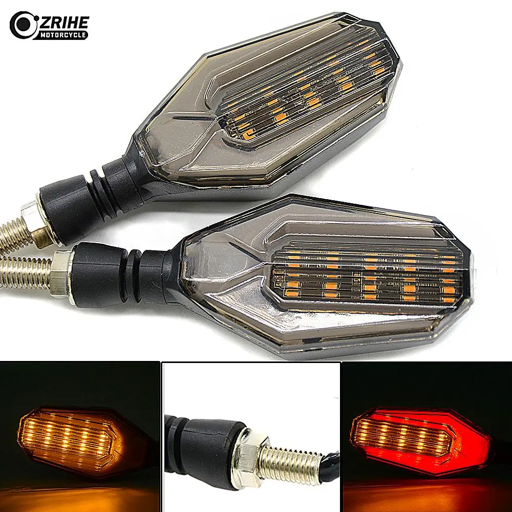 2 optional colors LED Motorcycle Signal Indicators Turning lamp Turn Signal light for Yamaha YZ80 85 YZ125 YZ250 YZ426F YZ450F