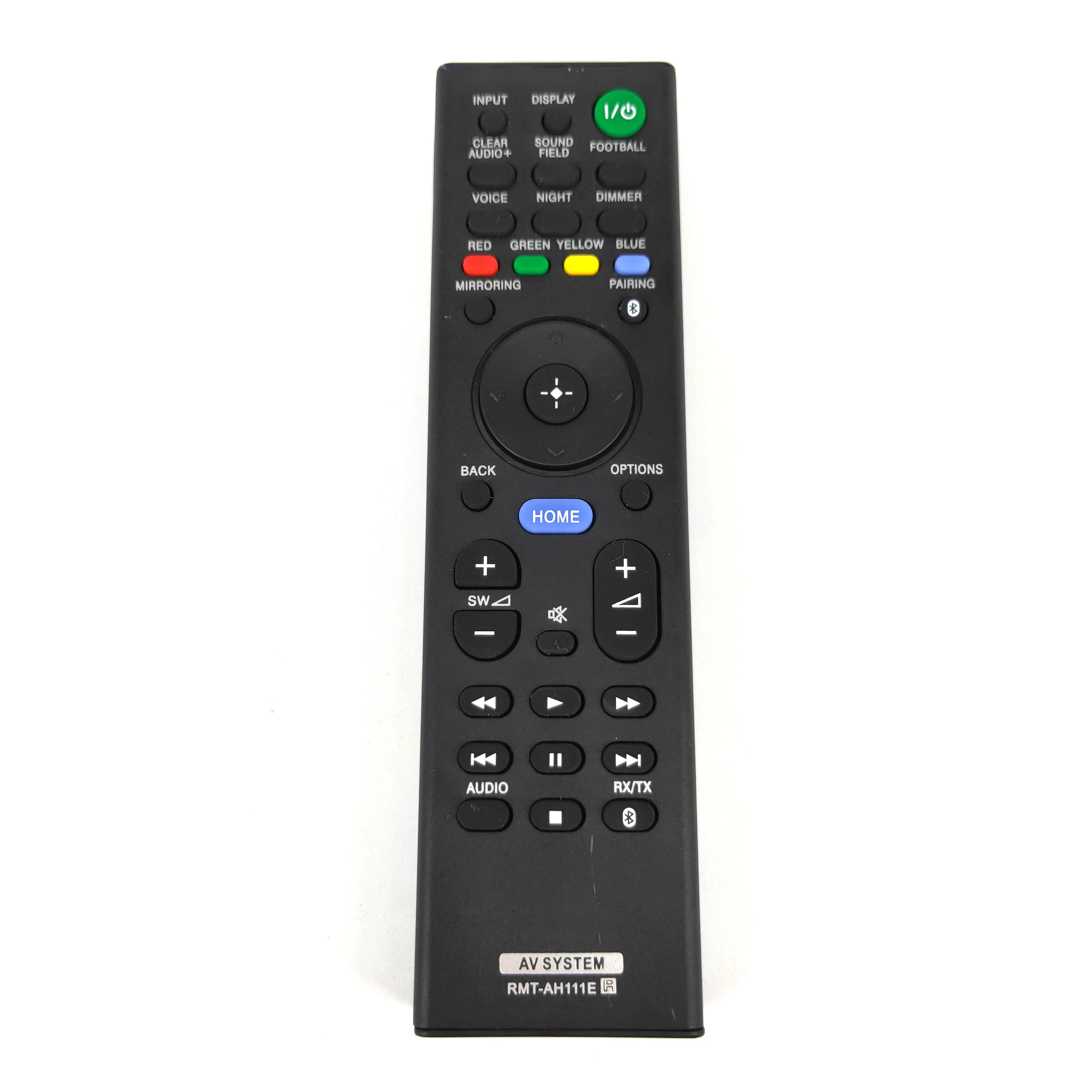 

NEW RMT-AH111E for Sony Sound bar Home Theatre System Remote Control for HT-ST5 HT-XT1 HT-CT290 HT-CT291 HT-NT3 SA-CT390