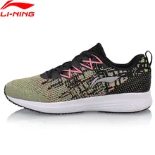 Li-Ning/женские кроссовки для бега со звездами и дышащей подкладкой; удобная спортивная обувь; кроссовки-светильник; ARHN032 SAMJ18