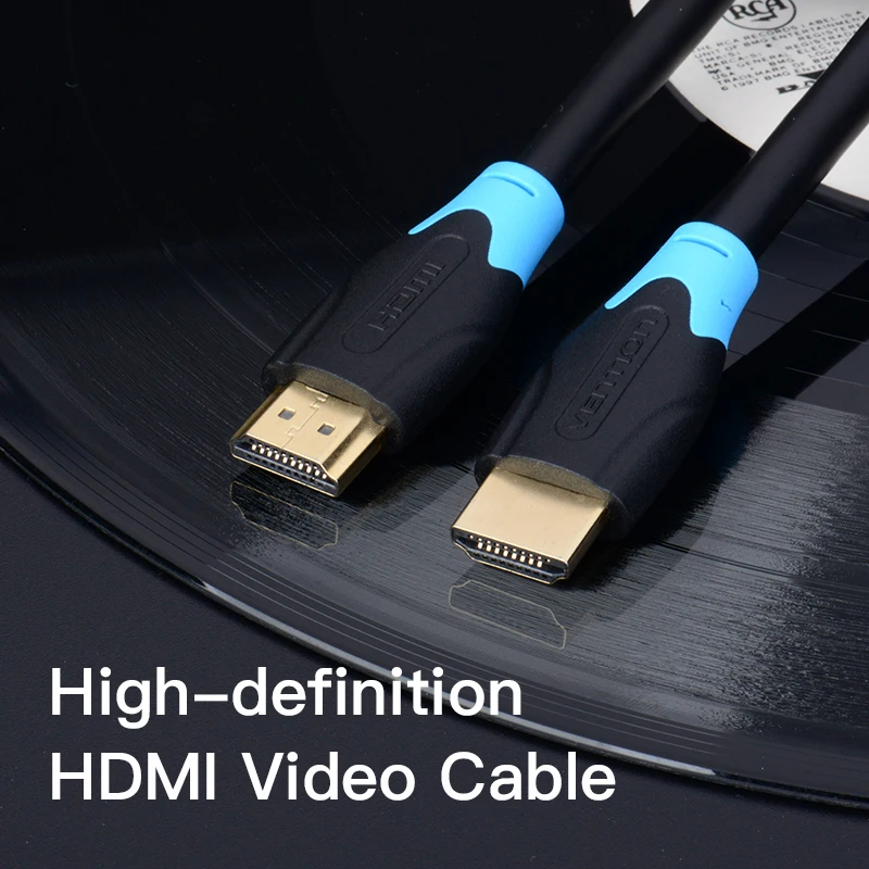 Кабель Vention HDMI 2,0 3D 2160P кабель HDMI 1 м 2 м 3 м 10 м 15 м с Ethernet HDMI адаптер для HDTV ЖК-проектора HDMI 4 к кабель горячий