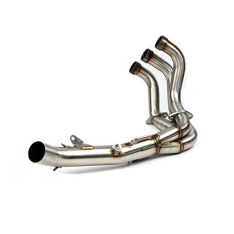 For Yamaha MT-07 MT07 2013 2014 2015 2016 2017 Motorcycle Exhaust Muffler Modified Scooter Front Pipe Slip-On Muffler Exhaust (3)