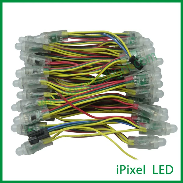 LED Pixel 12 мм RGB с WS2811/UCS1903 Бесплатная программное обеспечение контроллера/LED Pixel освещение челнока