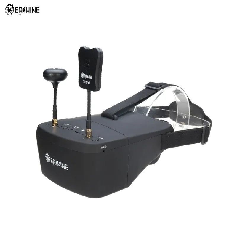 

In Stock Eachine EV800D 5.8G 40CH Diversity FPV Goggles 5 Inch 800*480 Video Headset HD DVR Build in Battery VS Fatshark Aomway