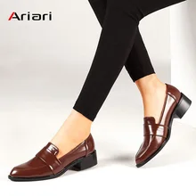 women dress shoes oxford shoes formal work footwear black flats slip-on retro shoes genuine leather women shoes Wedding Loafers цена women dress shoes oxford shoes formal work footwear black flats slip-on retro shoes genuine leather women shoes Wedding Loafers цены онлайн