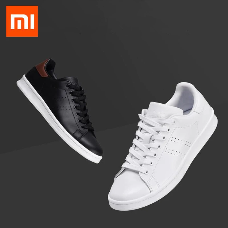 Xiaomi Mijia FreeTie кроссовки Классическая кожаная обувь для скейтборда Удобная