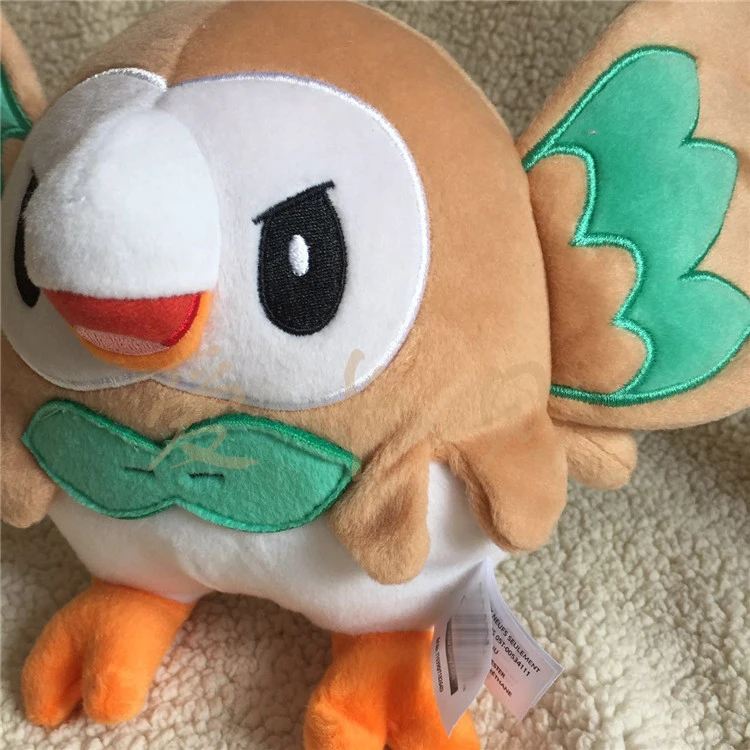 Rowlet " плюшевые куклы мягкие аниме мультфильм для ребенка мягкие лучшие подарки