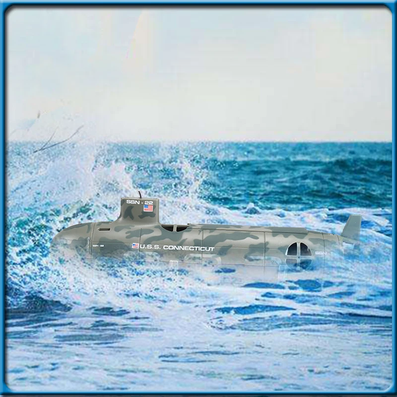 

Hot Quality US Seawolf RC Submarine Model Nuclear-Powered Remote Control Boat Charging children's Toys