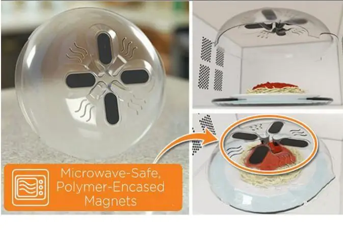 20 шт пищевая разбрызгивающаяся Крышка для микроволновой печи с защитой от распыления Крышка для духовки Крышка для масла с подогревом герметичная Пластиковая крышка для посуды пищевая крышка