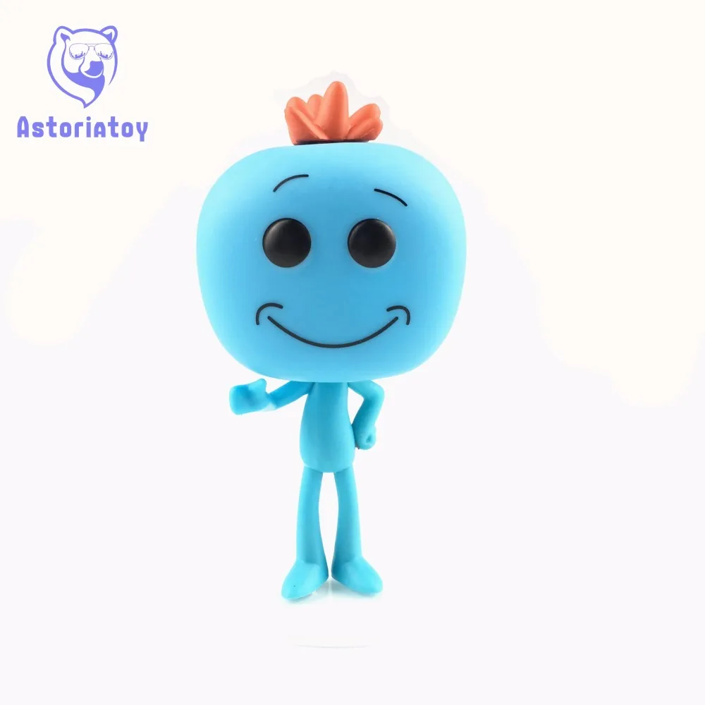 NEW 10m rick and morty mr meeseeks action figure font b big b font Bobble Head