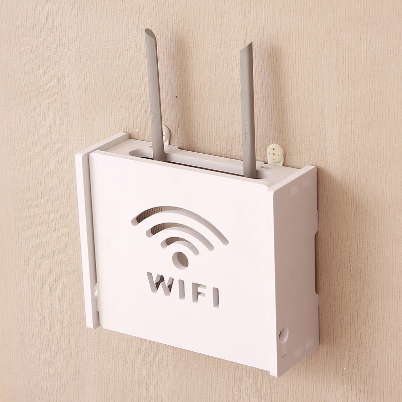 

Contracted wireless router box wifi storage box cat adornment shade light box set-top box shelf zakka home decor