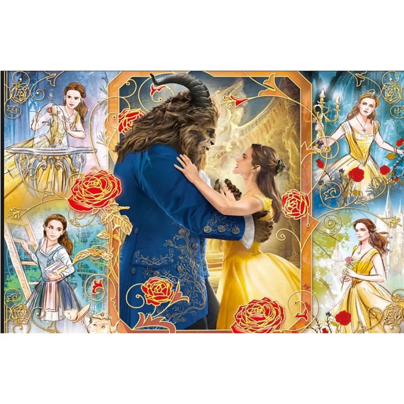 

Full Square/Round Drill 5D DIY Diamond Painting "Beauty and the beast" Embroidery Cross Stitch 5D mosaic Home Decor Gift FG878