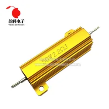 50 ワットアルミ電源巻線型抵抗 0.01 〜 100 18K 0.05 0.1 0.5 1 1.5 2 6 8 10 20 100 150 200 300 500 1 18K 10 18K オーム(China)