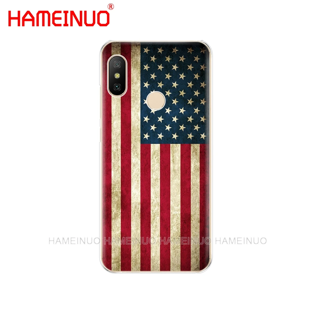 xiaomi leather case hard Russian American British flag national emblem Cover Case for Xiaomi Mi 8 se A2 lite redmi s2 6 6a 6 pro note 6 PRO pocophone F1 xiaomi leather case card Cases For Xiaomi