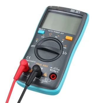 

True RMS Digital Multimeter 6000 Counts multifunction Backlight AC/DC Current Voltage Frequency Resistance Temperature Tester