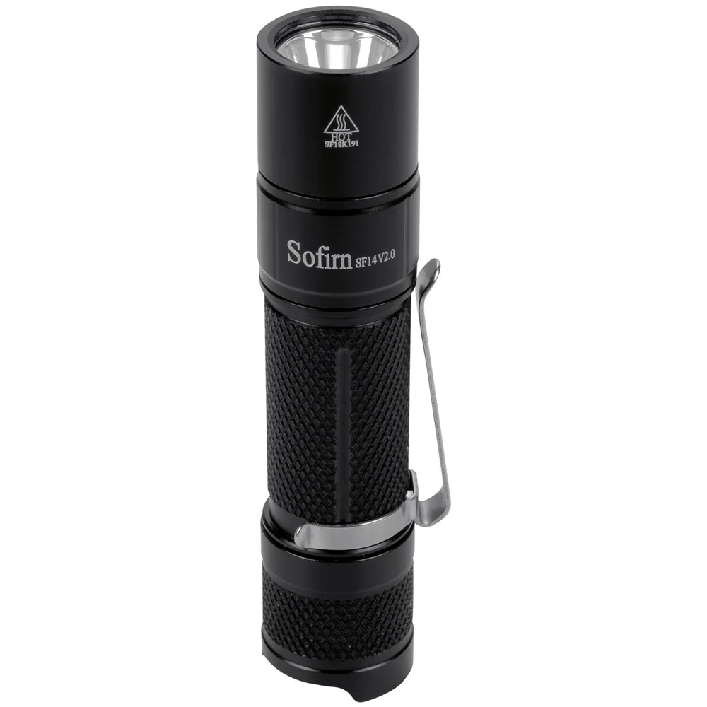 Sofirn Новый SF14 V2.0 Мини светодиодный вспышка светильник AA 14500 Cree XPG2 550lm EDC Карманный