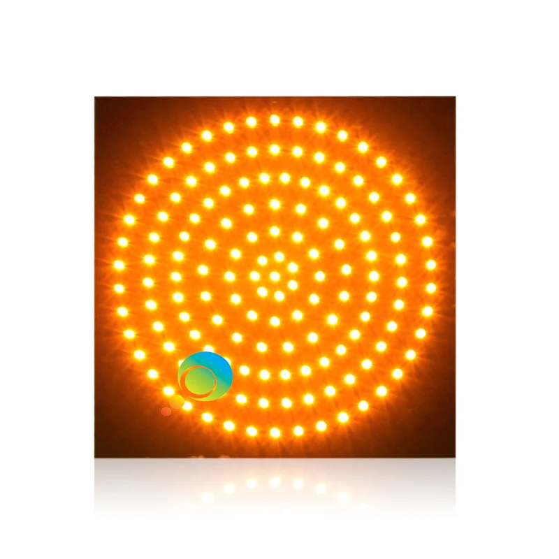 Amarelo de Alta Conduziu a Luz do Sinal de Tráfego Rohs Aprovado Placa Pcb Qualidade Dc12v ce