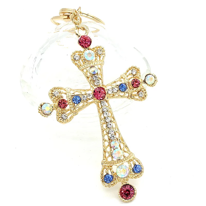 Buy Key Ring Purse Bag Rhinestone Crystal CZ Keyring Keychain charm Pendant