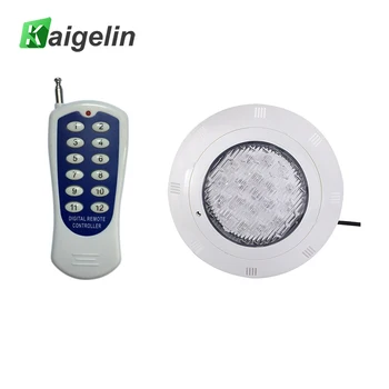 

Multi Color Waterproof LED Underwater Pool Light Wall-mounted RGB LED Pond Lamp AC 12V IP68 Underwater Light With Remote Control