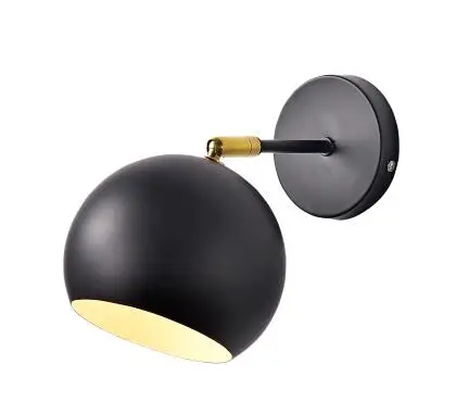 

2019 hot sale European style Nordic Loft Designer lighting round shape home deco wall lamp luminaria lampara pared