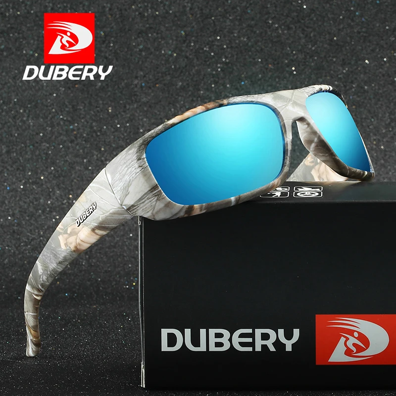 

DUBERY Polarized Night Vision Camouflage Sunglasses Men's Male Camo Sun Glasses For Men Brand Designer Oculos Gafas De Sol D1418